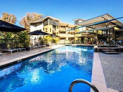 outdoor pool 2 - hotel club wyndham coffs harbour - coffs harbour, australia