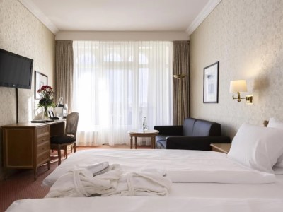 bedroom 5 - hotel grand hotel beau rivage interlaken - interlaken, switzerland