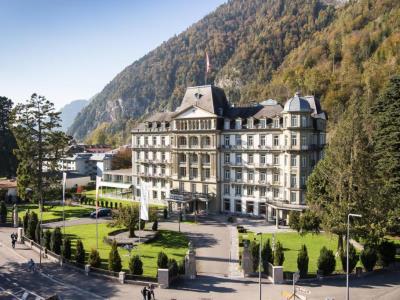 exterior view - hotel grand hotel beau rivage interlaken - interlaken, switzerland