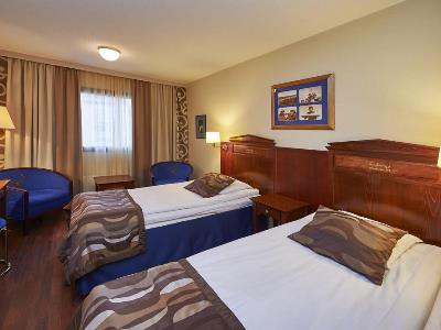 bedroom 1 - hotel scandic pohjanhovi - rovaniemi, finland