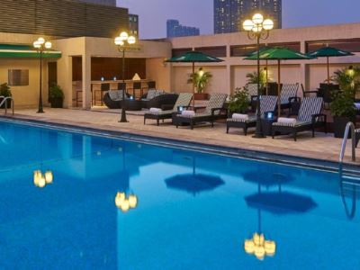 indoor pool - hotel holiday inn golden mile - hong kong, hong kong