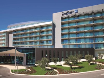 exterior view - hotel radisson blu resort and spa - split, croatia