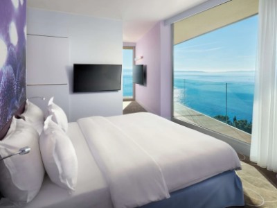 bedroom - hotel radisson blu resort and spa - split, croatia