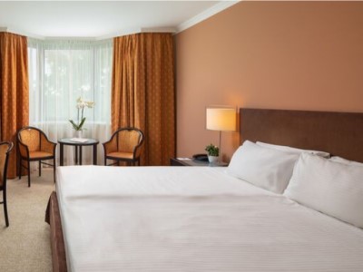 bedroom - hotel aquincum - budapest, hungary