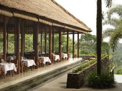 restaurant 2 - hotel alila ubud - bali island, indonesia