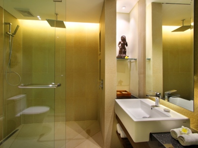 bathroom - hotel alamkulkul boutique resort - bali island, indonesia