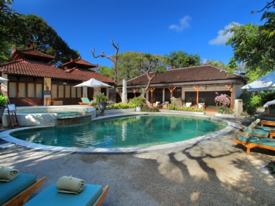 outdoor pool 1 - hotel alamkulkul boutique resort - bali island, indonesia