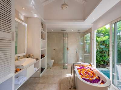 bathroom - hotel aleva villa by ini vie hospitality - bali island, indonesia