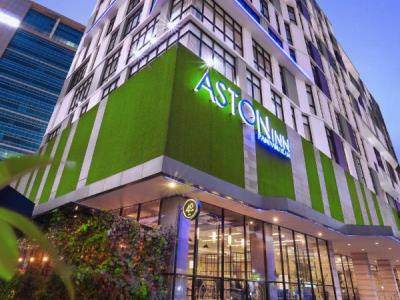 exterior view - hotel aston inn pandanaran - semarang - semarang, indonesia