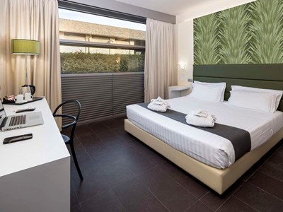 bedroom - hotel best western hotel green city - parma, italy