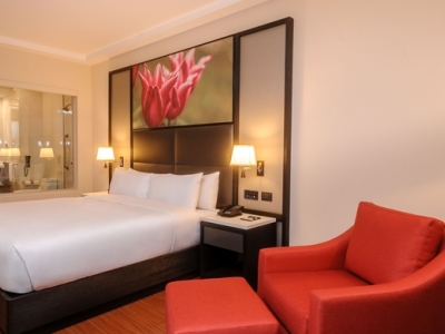 bedroom - hotel hilton garden inn lima surco - lima, peru