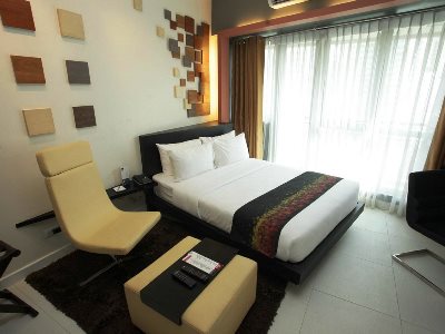 bedroom 1 - hotel kl serviced residences - manila, philippines