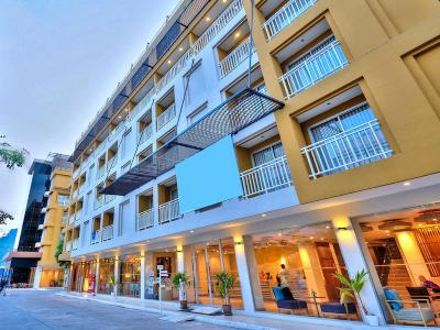 exterior view 1 - hotel ashlee plaza patong hotel and spa - phuket island, thailand