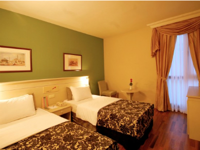 bedroom 1 - hotel antik - istanbul, turkey
