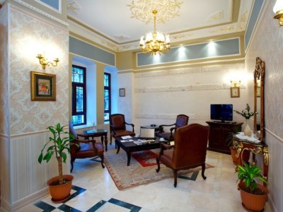 lobby 1 - hotel amber - istanbul, turkey