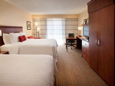 bedroom - hotel courtyard las vegas convention center - las vegas, nevada, united states of america