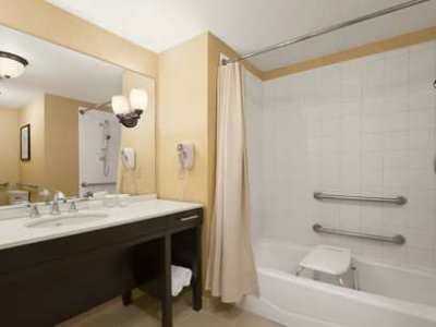 bathroom - hotel homewood suites by hilton tampa-brandon - brandon, florida, united states of america