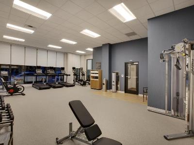 gym - hotel homewood suites by hilton downtown - louisville, kentucky, united states of america