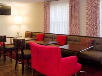 breakfast room - hotel hampton inn charlotte monroe - monroe, north carolina, united states of america